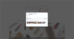Desktop Screenshot of beautylust.co.nz